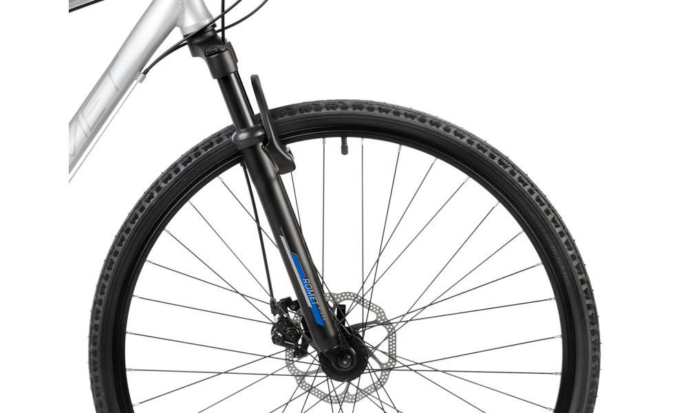 Велосипед Romet Orkan 1 M 28" 2023 silver-sky blue - 2