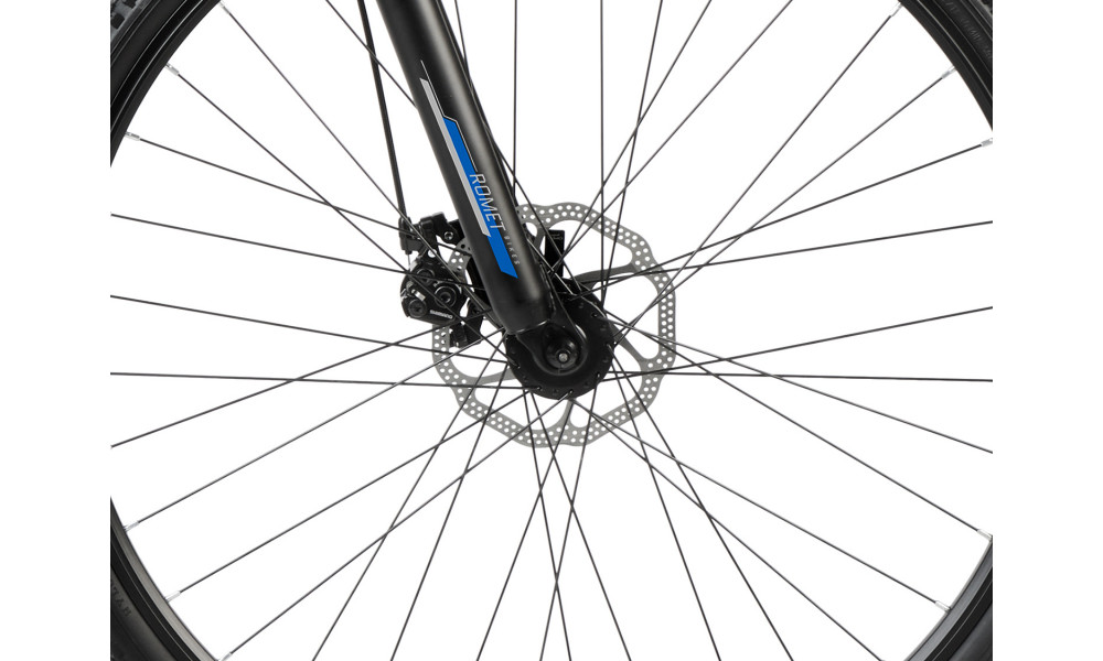 Bicycle Romet Orkan 1 M 28" 2023 silver-sky blue - 5