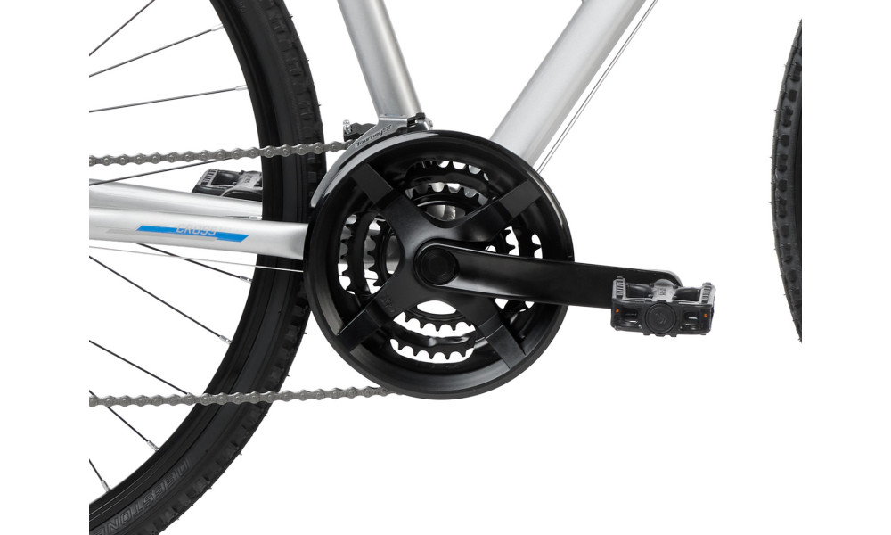 Bicycle Romet Orkan 1 M 28" 2023 silver-sky blue - 6