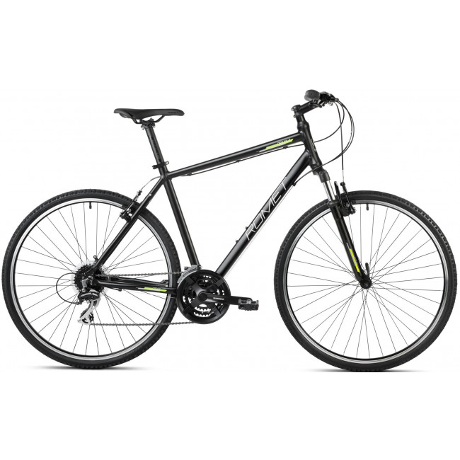 Bicycle Romet Orkan 2 M 28" 2023 black-lemon