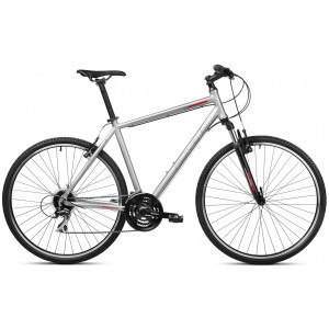 Bicycle Romet Orkan 2 M 28" 2023 light graphite-red