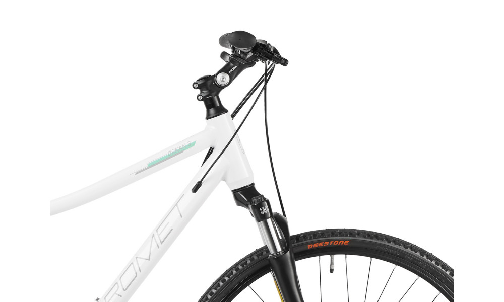 Bicycle Romet Orkan 3 D 28" 2023 white-mint - 4