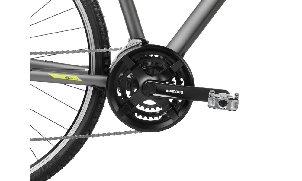 Bicycle Romet Orkan 3 M Lite 28" 2023 graphite-lemon - 6