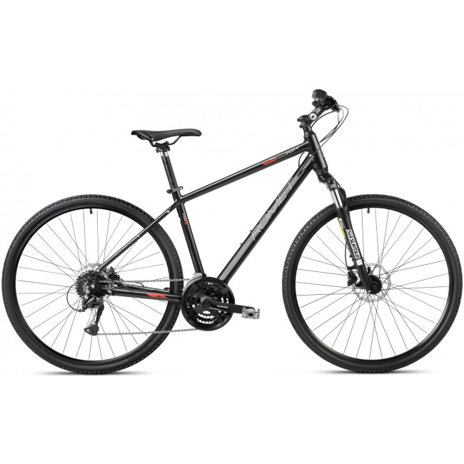 Bicycle Romet Orkan 4 M Lite 28" 2023 black-red