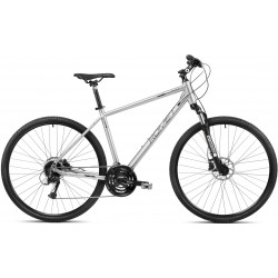 Bicycle Romet Orkan 4 M Lite 28" 2023 silver-black