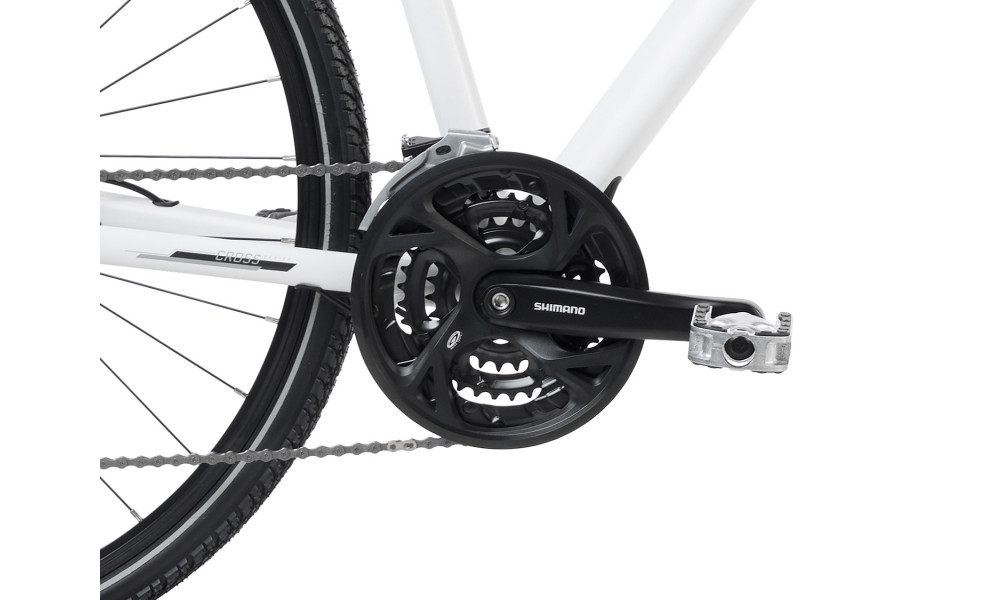 Велосипед Romet Orkan 5 D 28" 2023 white-grey - 6