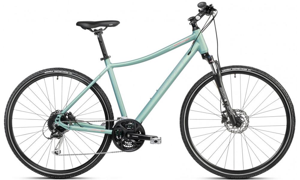 Велосипед Romet Orkan 5 D 28" 2023 olive-salmon - 1