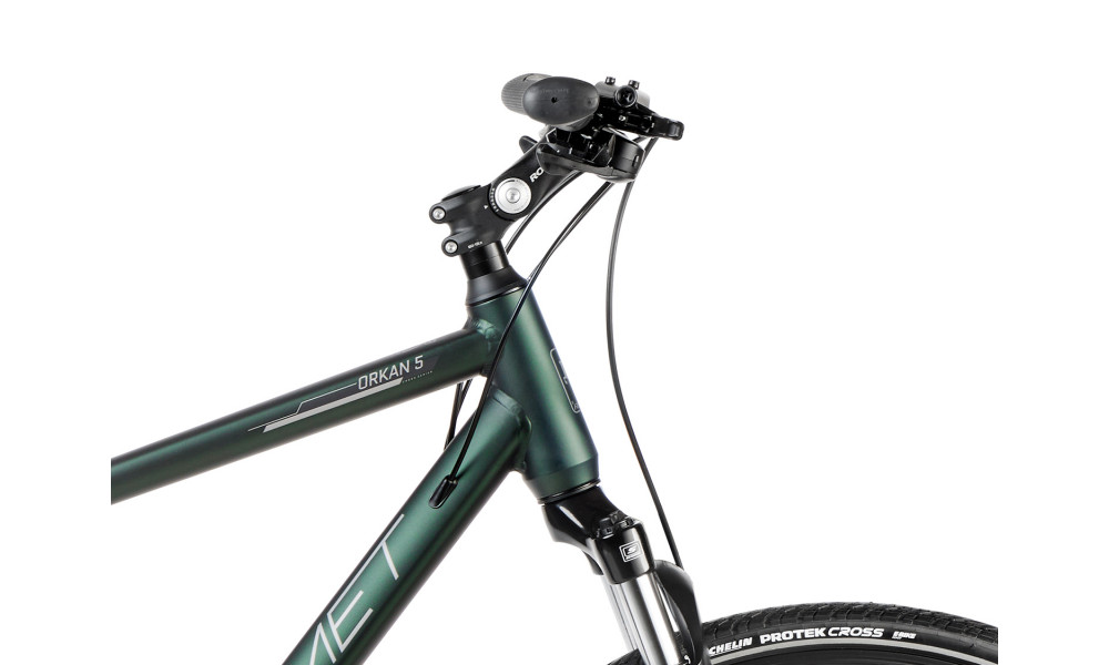 Велосипед Romet Orkan 5 M 28" 2023 green-graphite - 4
