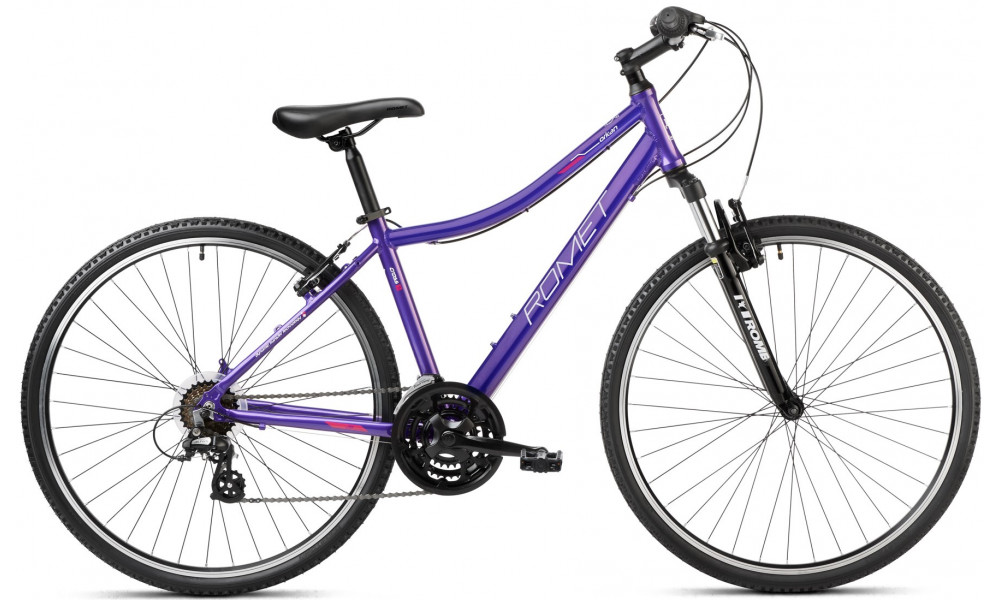 Велосипед Romet Orkan D Lite 28" 2023 violet-pink - 1