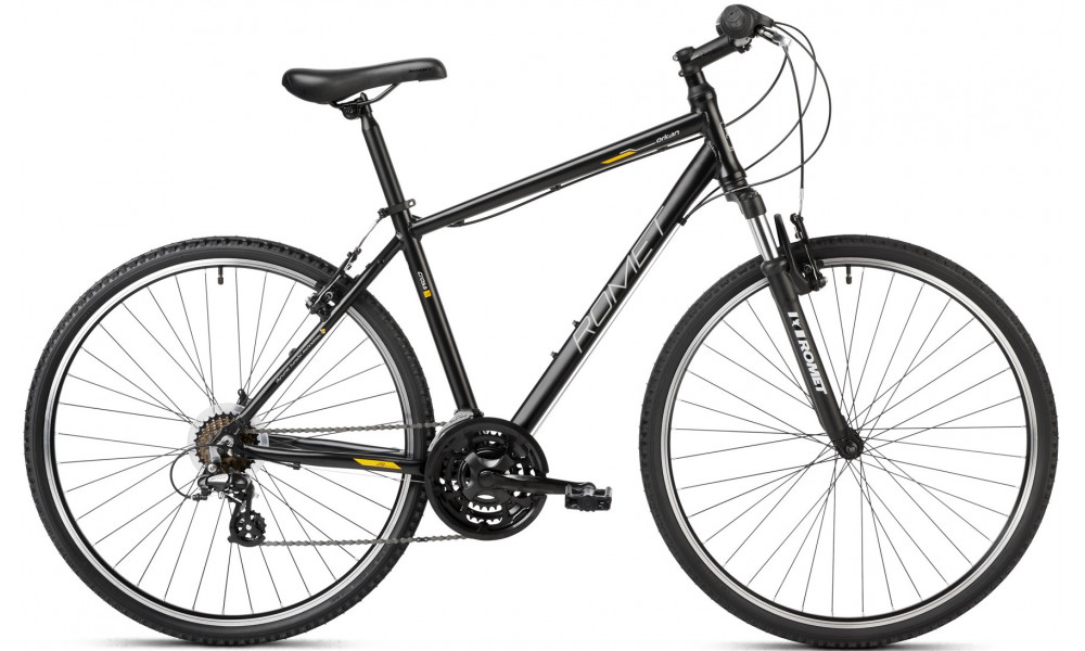 Bicycle Romet Orkan M Lite 28" 2023 black-gold - 1