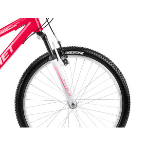 Bicycle Romet Jolene 24" Alu 2023 raspberry-pink-white