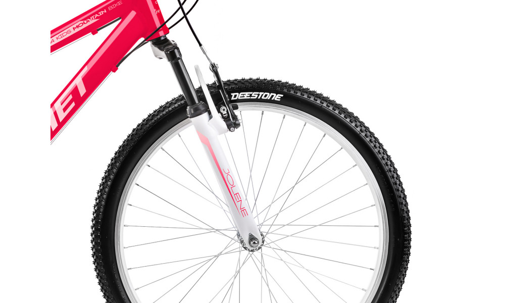 Велосипед Romet Jolene 24" Alu 2023 raspberry-pink-white - 2
