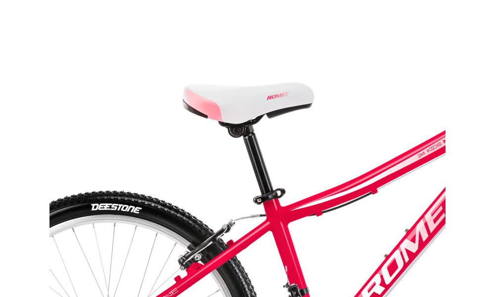 Велосипед Romet Jolene 24" Alu 2023 raspberry-pink-white - 3