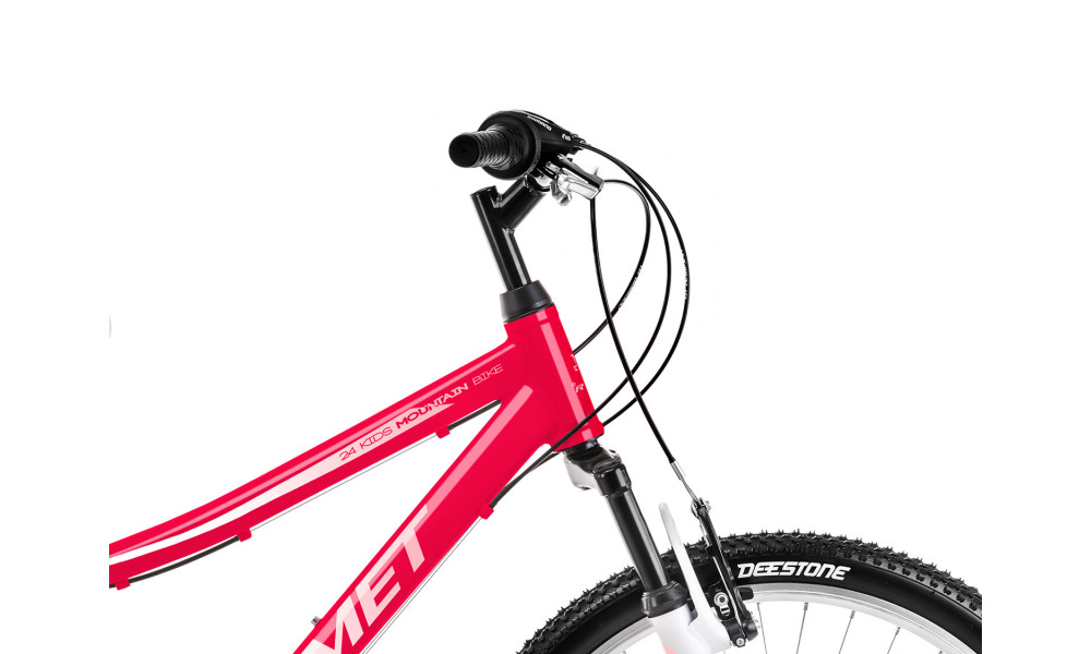Bicycle Romet Jolene 24" Alu 2023 raspberry-pink-white - 4