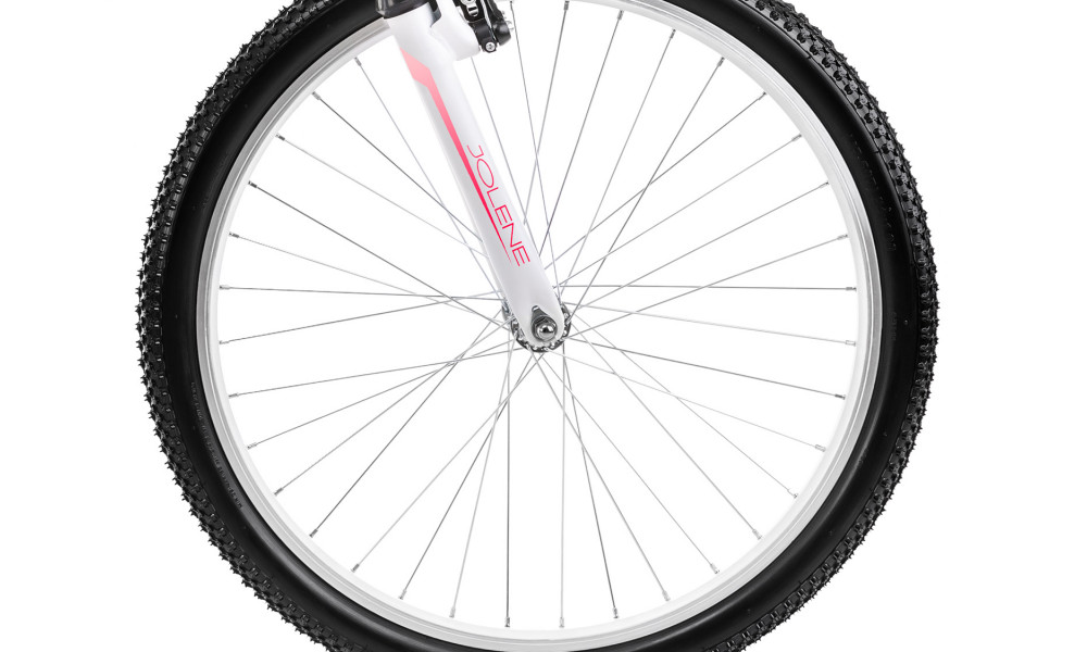 Bicycle Romet Jolene 24" Alu 2023 raspberry-pink-white - 5