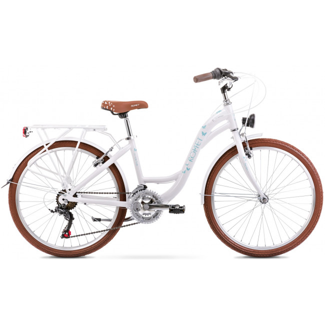Bicycle Romet Panda 1 24" Alu 2023 white-sky blue