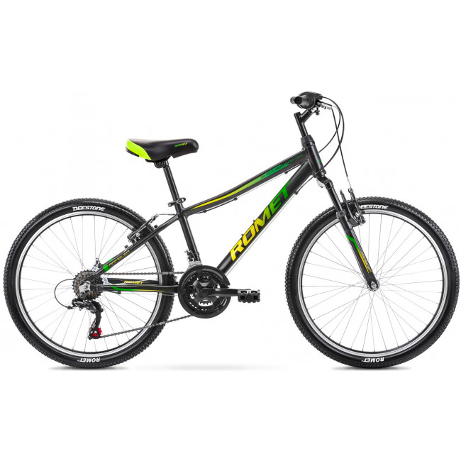 Bicycle Romet Rambler 24" Alu 2023 black-green