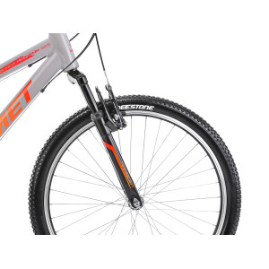 Bicycle Romet Rambler 24" Alu 2023 graphite-red