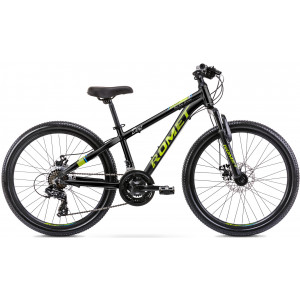 Bicycle Romet Rambler DIRT 24" Alu 2023 black-lemon