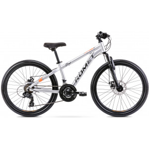 Dviratis Romet Rambler DIRT 24" Alu 2023 grey-orange