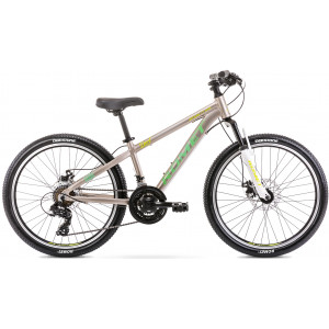 Велосипед Romet Rambler Dirt 24" Alu 2023 grey-green