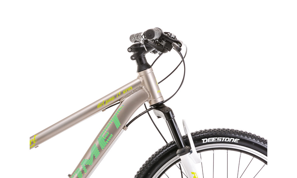 Велосипед Romet Rambler Dirt 24" Alu 2023 grey-green - 4