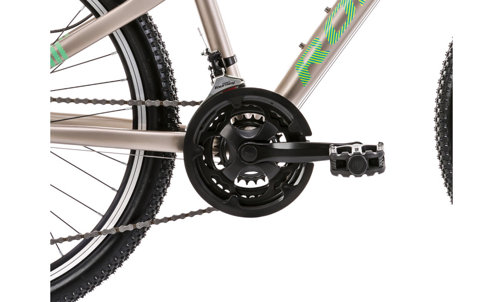 Велосипед Romet Rambler Dirt 24" Alu 2023 grey-green - 6
