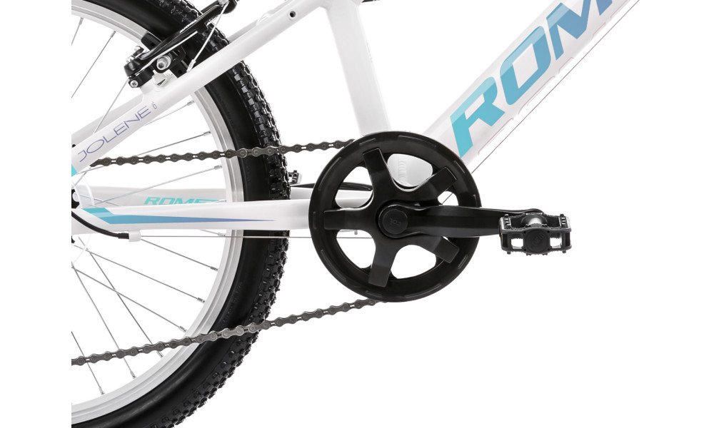 Велосипед Romet Jolene 20 KID 1 Alu 2023 white-sky blue - 6