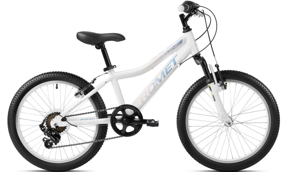 Велосипед Romet Jolene 20 KID 2 Alu 2023 white-violet-pink - 1