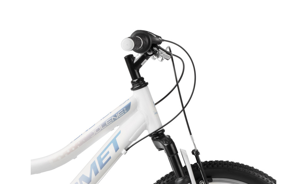 Велосипед Romet Jolene 20 KID 2 Alu 2023 white-violet-pink - 4