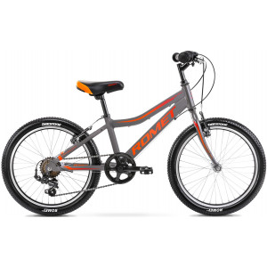 Bicycle Romet Rambler 20 KID 1 Alu 2023 graphite-red-orange