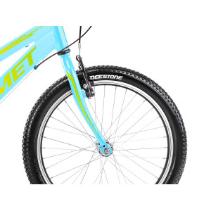 Bicycle Romet Rambler 20 KID 1 Alu 2023 blue-green-gold