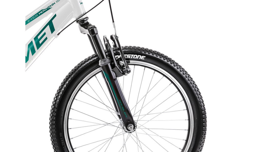 Велосипед Romet Rambler 20 KID 2 Alu 2023 white-emerald - 2