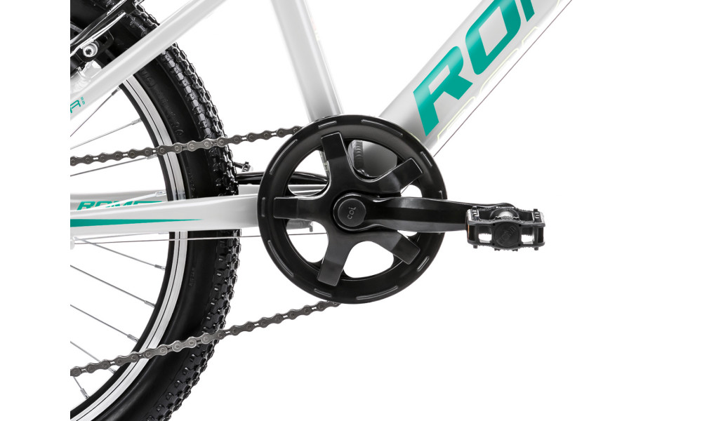 Велосипед Romet Rambler 20 KID 2 Alu 2023 white-emerald - 6