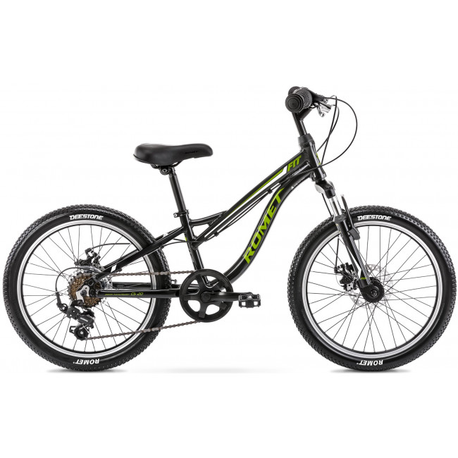 Bicycle Romet Rambler FIT 20" Alu 2023 black-green