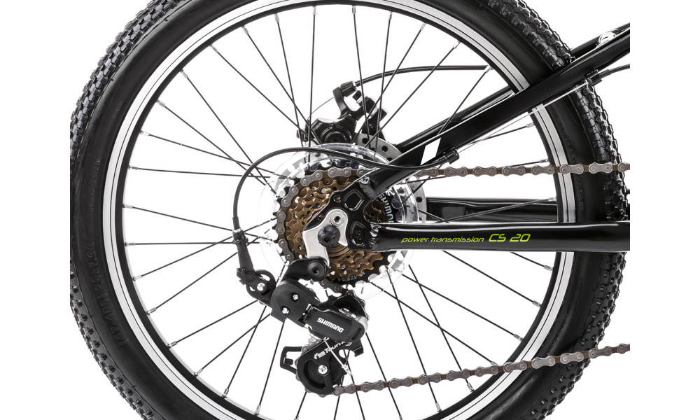 Велосипед Romet Rambler FIT 20" Alu 2023 black-green - 3 Велосипед Romet Rambler FIT 20" Alu 2023 black-green - 3