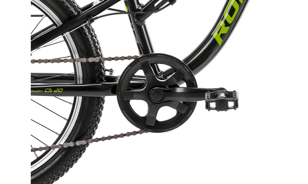 Велосипед Romet Rambler FIT 20" Alu 2023 black-green - 6 Велосипед Romet Rambler FIT 20" Alu 2023 black-green - 6
