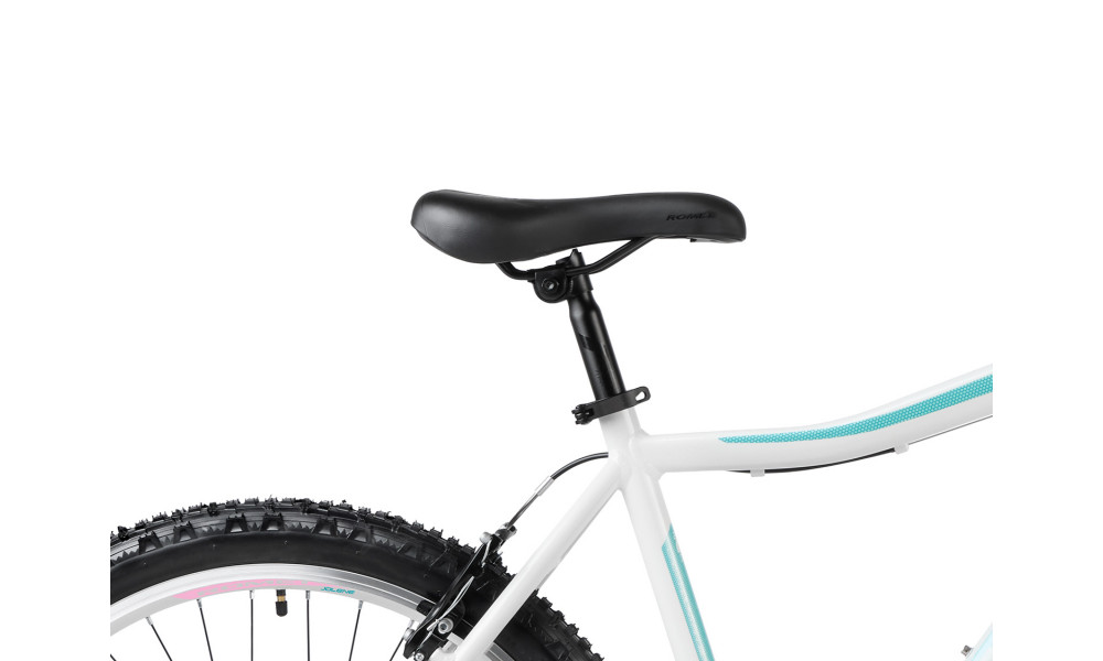Bicycle Romet Jolene 6.1 26" 2023 white-turquoise - 2