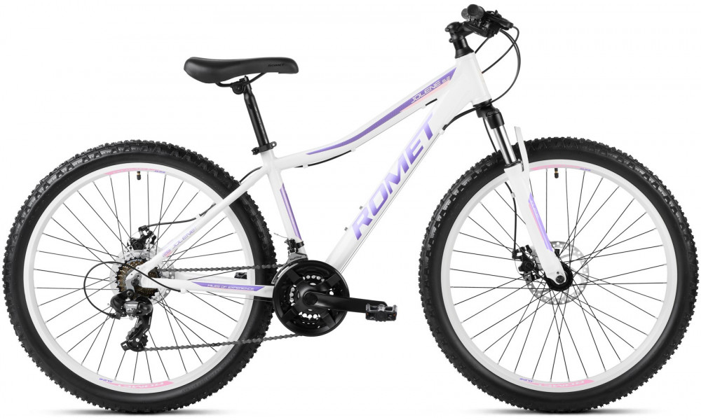 Велосипед Romet Jolene 6.2 26" 2023 white-violet - 1