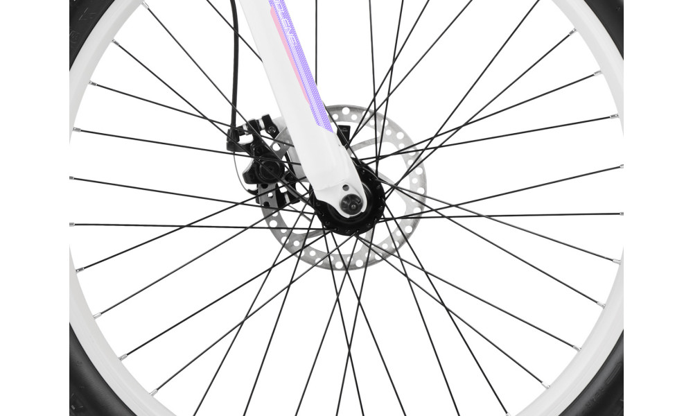 Велосипед Romet Jolene 6.2 26" 2023 white-violet - 5