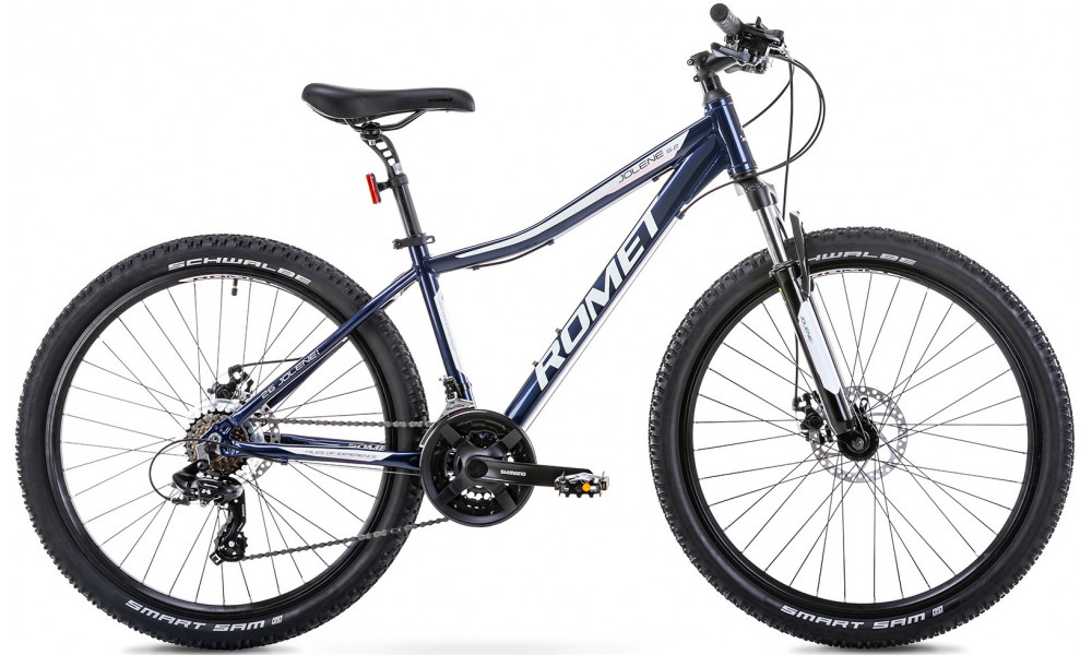 Bicycle Romet Jolene 6.2 26" 2023 black-sky blue - 1