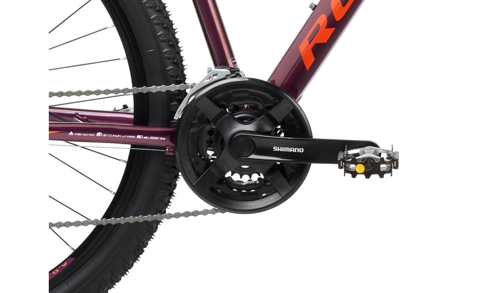 Bicycle Romet Jolene 7.2 27.5" 2023 purple - 6