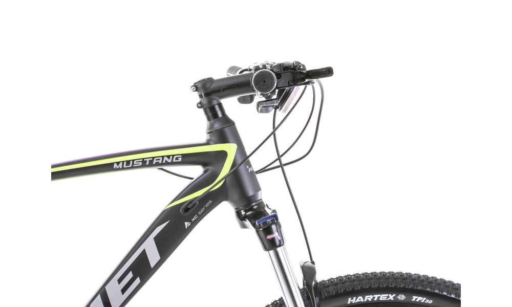 Велосипед Romet Mustang M1 Lite 29" 2023 black-lemon - 4