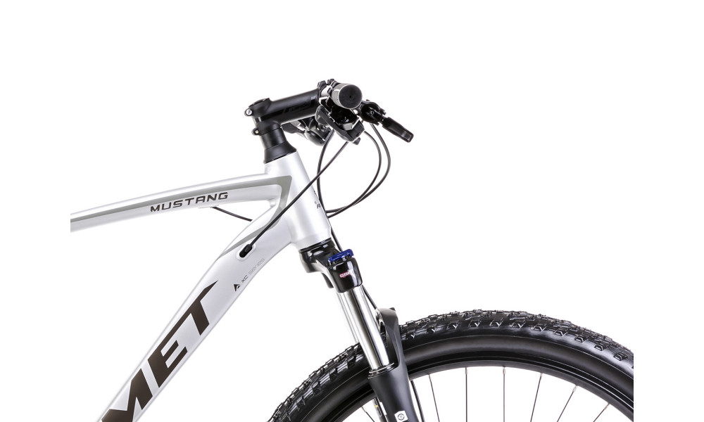 Велосипед Romet Mustang M3 29" 2023 silver-grey - 4