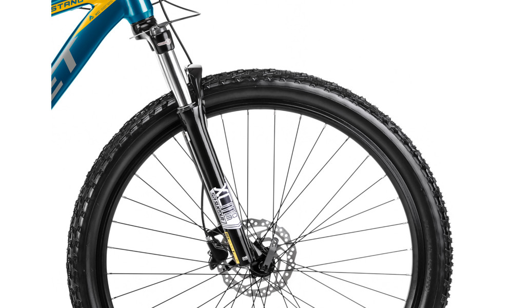 Велосипед Romet Mustang M4 29" 2023 blue-gold - 2