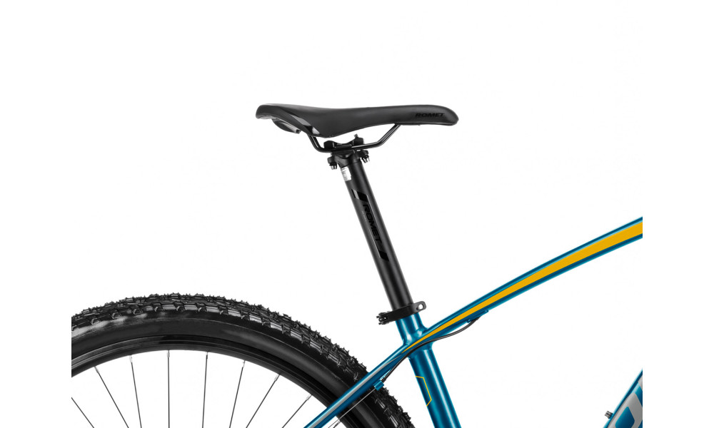 Велосипед Romet Mustang M4 29" 2023 blue-gold - 3