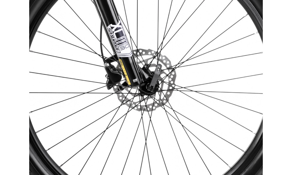 Велосипед Romet Mustang M4 29" 2023 blue-gold - 5