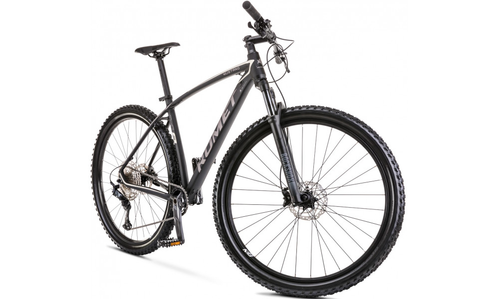 Велосипед Romet Mustang M8 29" 2023 black-champagne - 2