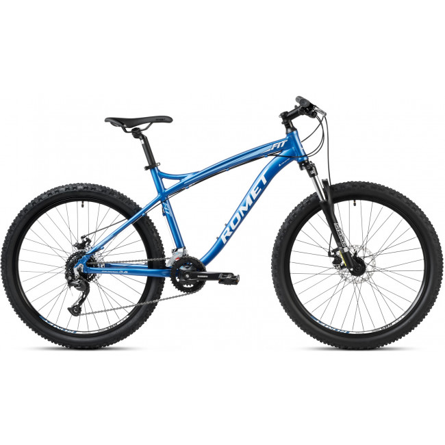 Bicycle Romet Rambler FIT 26" 2023 navy blue-sky blue