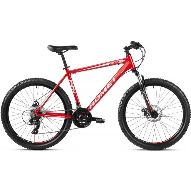 Велосипед Romet Rambler R6.2 26" 2023 red-white-grey